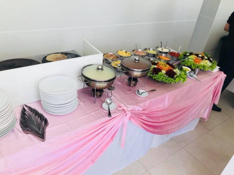 Crepe em Domicílio para Casamento Preço Tucuruvi - Crepe em Domicílio para Casamento