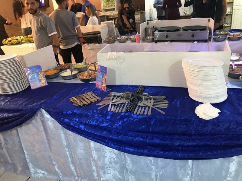 Crepe Salgado para Festa de Casamento Preço Jardim Helian - Crepe Salgado para Festa de Debutante