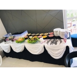 buffet de crepe para chá de bebê Jardim Helian